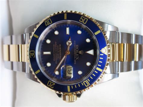 rolex submariner blu oro acciaio usato|Orologio Rolex Submariner usato .